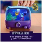 Aquarium Interactive Fish Tank Toy & Digital Pet, Ages 5+ | Nurture 30 Virtual Fish, Reacts to Touch, Customize with LED Lights, Screen-Free Responsive Play, Birthday Gift for Kids - Image 8