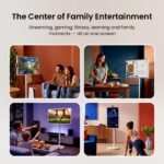 32” 4K Smart Portable TV – Touchscreen Display with Rolling Stand & Built-In Battery - Image 8