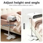 Bed Fan Cooling System for Hot Sleepers, Under Sheet Fan with 5-Speed Adjustment - Image 5