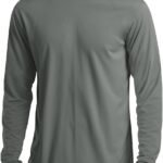 Men's Long Sleeve Shirts UPF 50+ UV Sun Protection Athletic Shirts for Hiking Running Workout Rash Guard