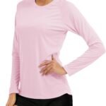 Women's Long Sleeve Shirts UPF 50+ Sun Protection Shirts for Hiking Fishing Workout Rash Guard