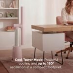 Bladeless Tower Fan – 10 Speeds, Quiet Cooling with Customizable Airflow - Image 6