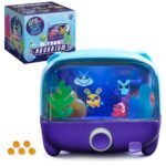 Aquarium Interactive Fish Tank Toy & Digital Pet, Ages 5+ | Nurture 30 Virtual Fish, Reacts to Touch, Customize with LED Lights, Screen-Free Responsive Play, Birthday Gift for Kids - Image 10