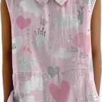 Women Collared Sleeveless Blouse Dressy Casual Loose Fit Summer Boho Tank Top for Work Travel Everyday Wear