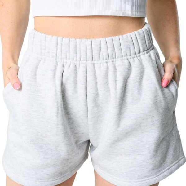 Cotton Comfy Women's Sweat Shorts | Women Shorts High Waisted Lounge Comfort Cotton Shorts with Pockets for Gym, Yoga, Travel & Everyday Wear