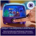 Aquarium Interactive Fish Tank Toy & Digital Pet, Ages 5+ | Nurture 30 Virtual Fish, Reacts to Touch, Customize with LED Lights, Screen-Free Responsive Play, Birthday Gift for Kids - Image 2