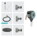 Retractable Garden Hose Reel – 50FT Auto Rewind Hose with 360° Swivel Spike Base - Image 4