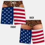 Funny Men’s Optical Illusion Swim Trunks | Novelty Party Board Shorts Gift for Husband Boyfriend - Image 6
