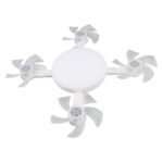 Ceiling Fan Light with Remote Control – E26/E27 Socket LED Fan for Bedroom, Living Room & Kitchen - Image 3
