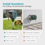 Retractable Garden Hose Reel – 50FT Auto Rewind Hose with 360° Swivel Spike Base - Image 12