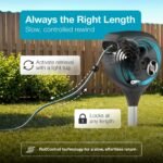 Retractable Garden Hose Reel – 50FT Auto Rewind Hose with 360° Swivel Spike Base - Image 11