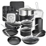 20-Piece Nonstick Cookware Set – Complete Pots & Pans Set for Everyday Cooking