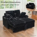 Nido Pull-out Loveseat Sofa - Image 8