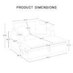 Nido Pull-out Loveseat Sofa - Image 52